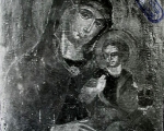 Italokritski majstor: Bogorodica sa Hristom (krunisanje), kraj XVI v. tempera na dasci, 43 x 33,3 x 1,5 cm